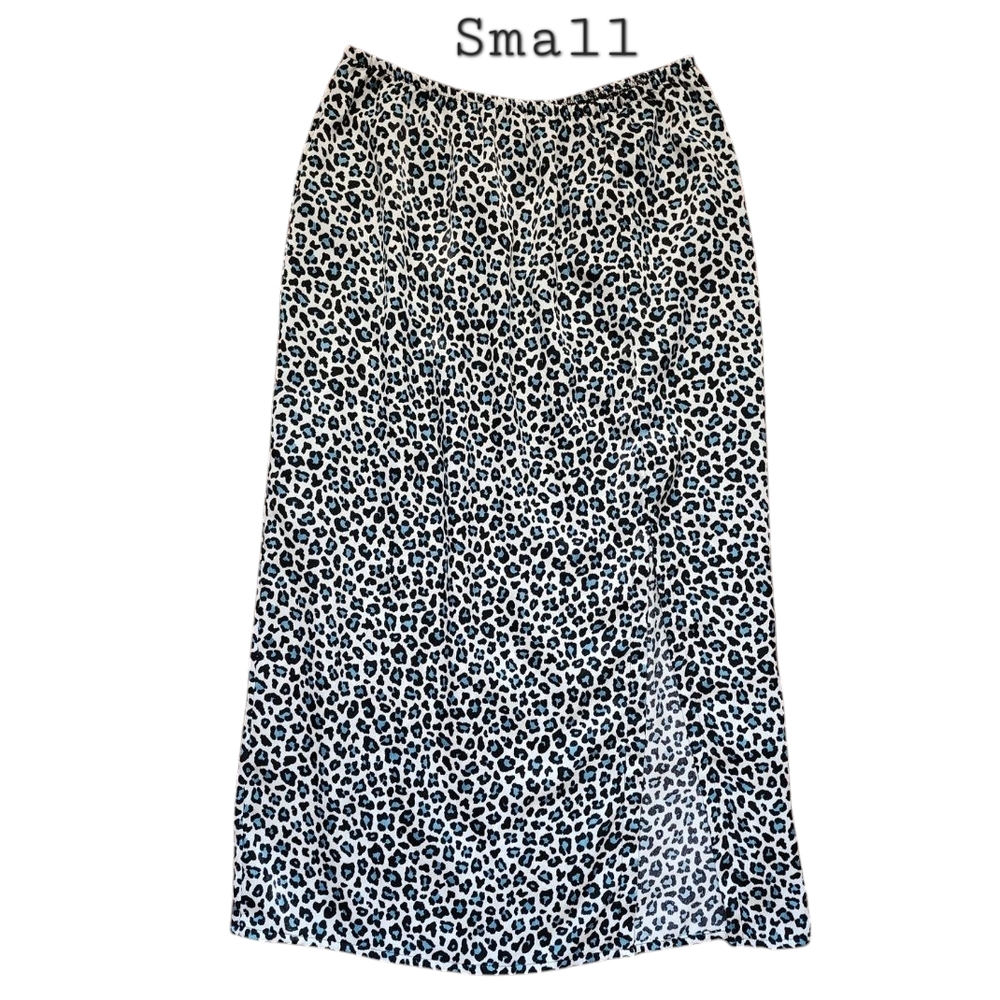 Leopard Print Women's Skirt